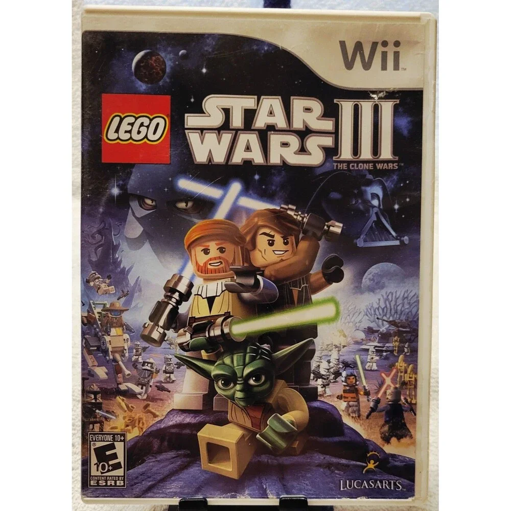 Lego Star Wars III: The Clone Wars (Nintendo Wii, 2011), CIB,  FAST SHIPPING